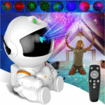 Proyector Lampara Astronauta Nebulosa Estrellas Rgb (1021)