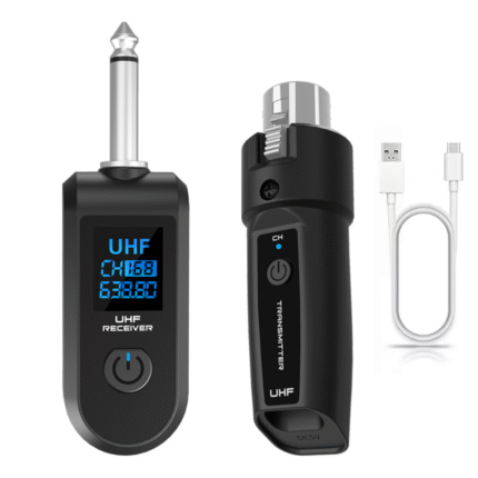 Transmisor Receptor XLR Inal UHF X1 Microfono (1025)