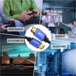 Cable Hdmi 8K 4K 48Gbps Hd V2.1 Premium 1.5Mts (1039) - Imagen 6