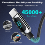 Cable Tipo C A Tipo C PD100W Display Lcd Carga Rapida (1058) - Imagen 3