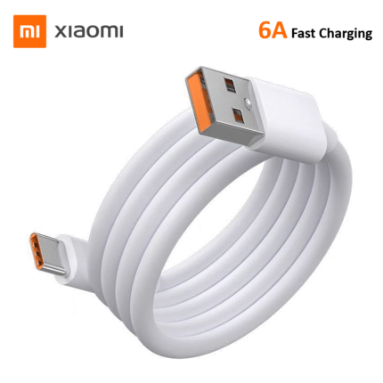 Cable Tipo C A Usb Xiaomi 6A 3.1 Carga Rapida (0352)