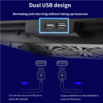Fan Cooler 2 Ventiladores N99 17" (0235) - Imagen 7