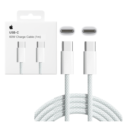 Cable Tipo C A Tipo C Nylon Carga Rapida 60W 1Mt (1059)