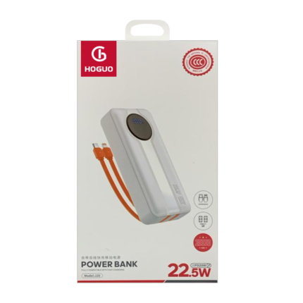 Power Bank 20.000 Mah 22.5W PD 20W Hoguo J20 (1069)