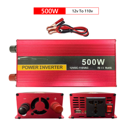Inversor 500W 12V A 110V (1074)