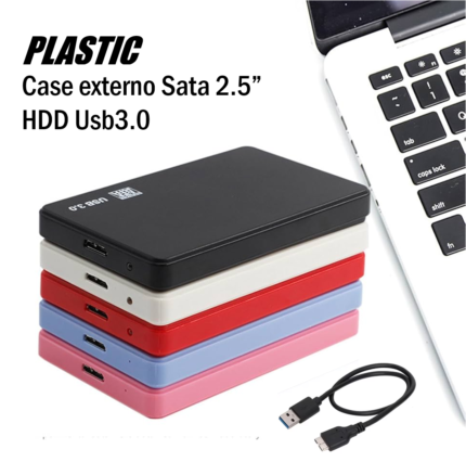 Case 2.5 Sata Disco Duro Laptop Usb 3.0 Plastic (1086)