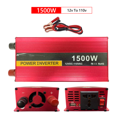 Inversor 1500W 12V A 110V (1076)