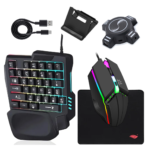 Teclado Mouse Gaming Telefono Tablet Set 5 En 1 (1073)