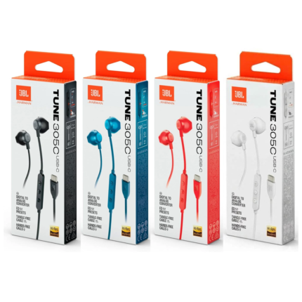 Audifonos Manos Libres JBL Tipo C Tune 305C (1088)