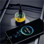 Cargador De Carro Qualcomm 4 Usb Pantalla 7A (1090) - Imagen 2